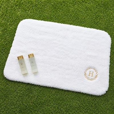 Matalàs de bany d'hotel blanc de luxe